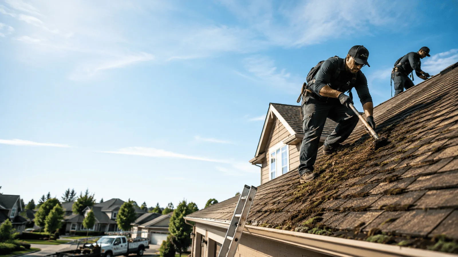 Roof Moss Removal in Rome, IN near me